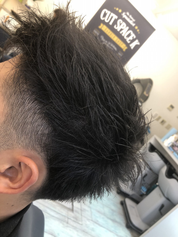 前髪のつむじとリカバリカット カットスペース K Barber Shop 横浜市港南区の理容室 上永谷と下永谷の中間地にある理髪店です フェードカットやスキンフェードなどのメンズカットに定評あり 駐車場２台分完備