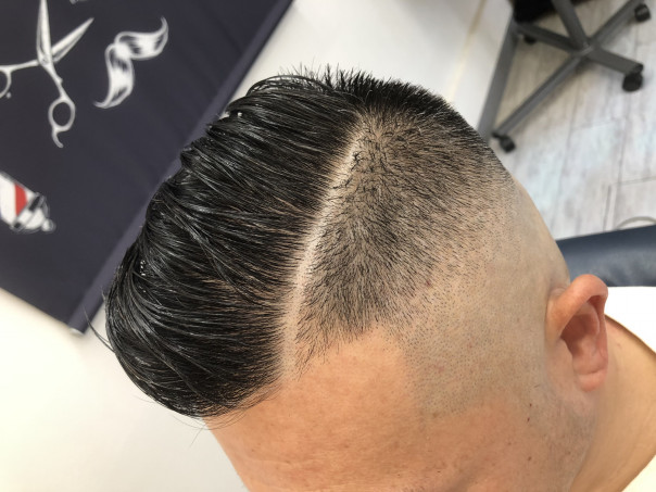 メンズ スキンフェード ハードパート ベリーショート カットスペース K Barber Shop 横浜市港南区の理容室 上永谷と下永谷の中間地にある理髪店です フェードカットやスキンフェードなどのメンズカットに定評あり 駐車場２台分完備