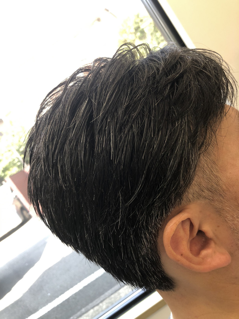 メンズ ツーブロック 分け目に即したカット バング カットスペース K Barber Shop 横浜市港南区の理容室 上永谷と下永谷の中間地にある理髪店です フェードカットやスキンフェードなどのメンズカットに定評あり 駐車場２台分完備