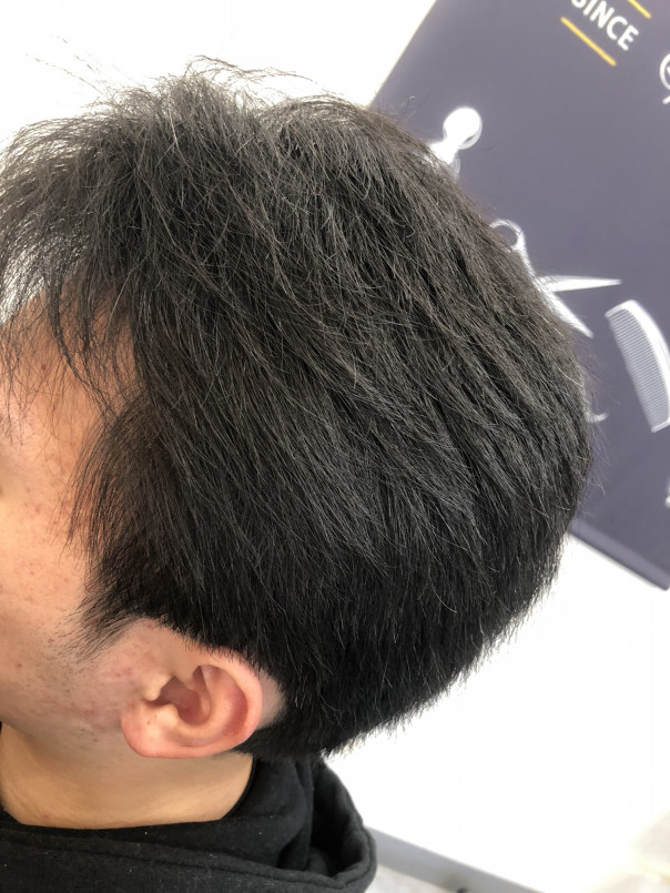 メンズ ビジネススタイル サイドバック カットスペース K Barber Shop 横浜市港南区の理容室 上永谷と下永谷の中間地にある理髪店です フェードカットやスキンフェードなどのメンズカットに定評あり 駐車場２台分完備