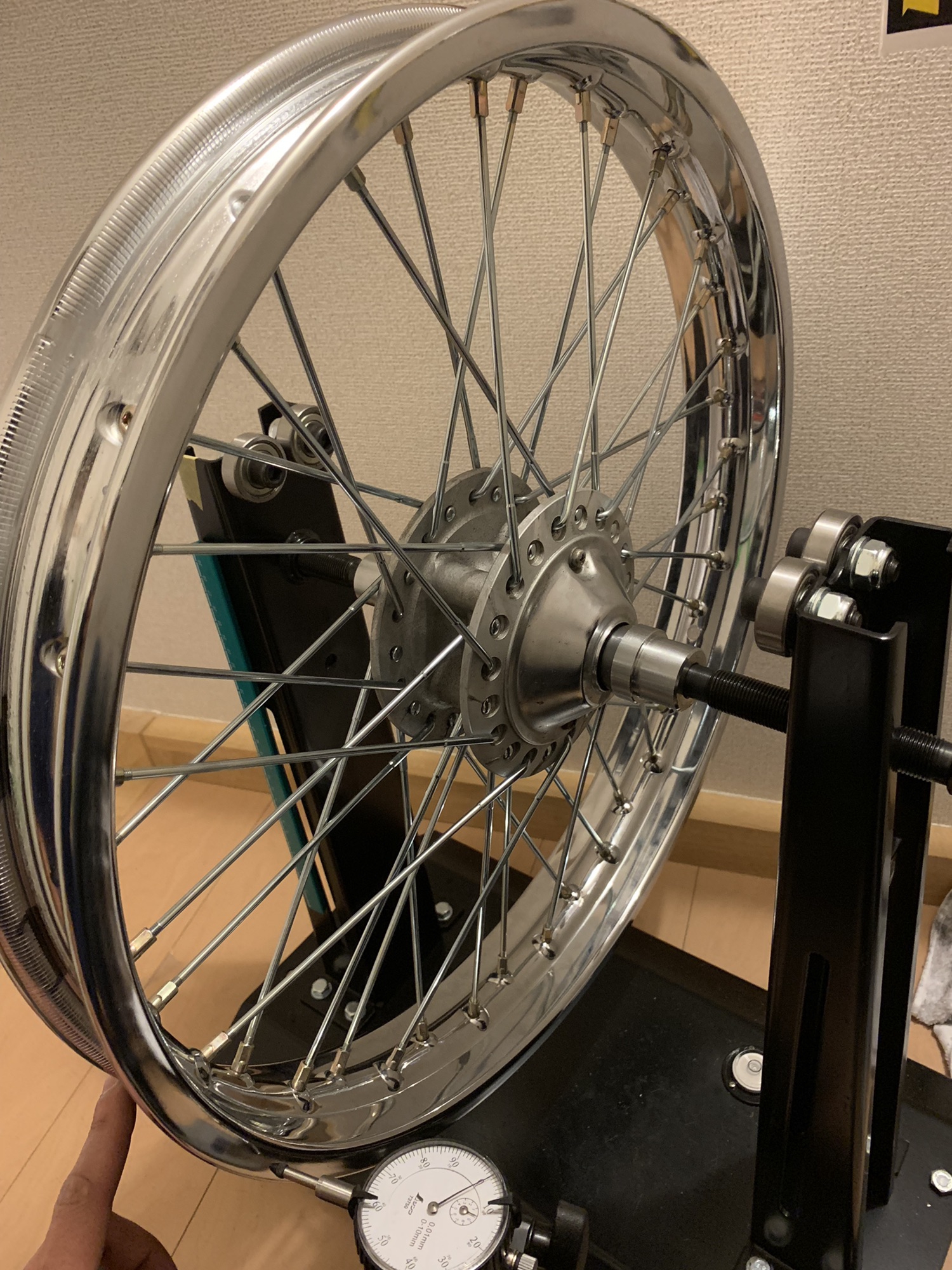 kz1000 スポークホイール DIDリム＆国産スポークセット（前後） KZ1000/Z750-D1