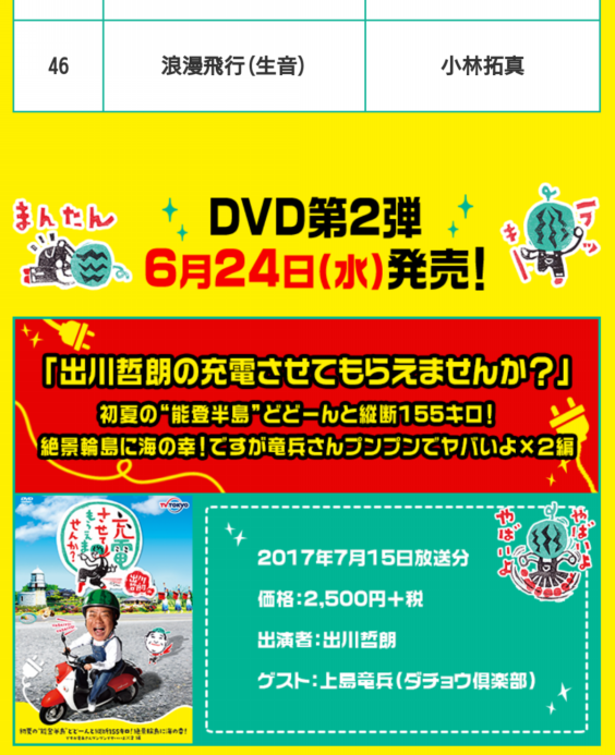 テレビ東京 出川哲郎の充電させてもらえませんか Dvdのbgmに採用 シンガーソングライター 小林拓真