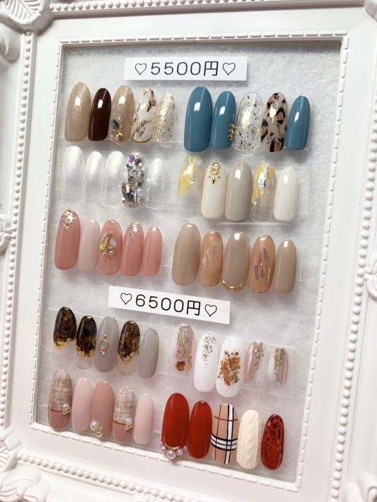 11 12月定額ネイル Nail Salon Prunelle