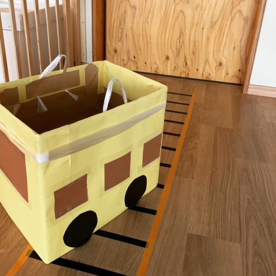 手作り電車 電車行き列車 バイリンガルで見まもる ことばの森保育園 手作り電車 電車行き列車 バイリンガルで見まもる ことばの森保育園