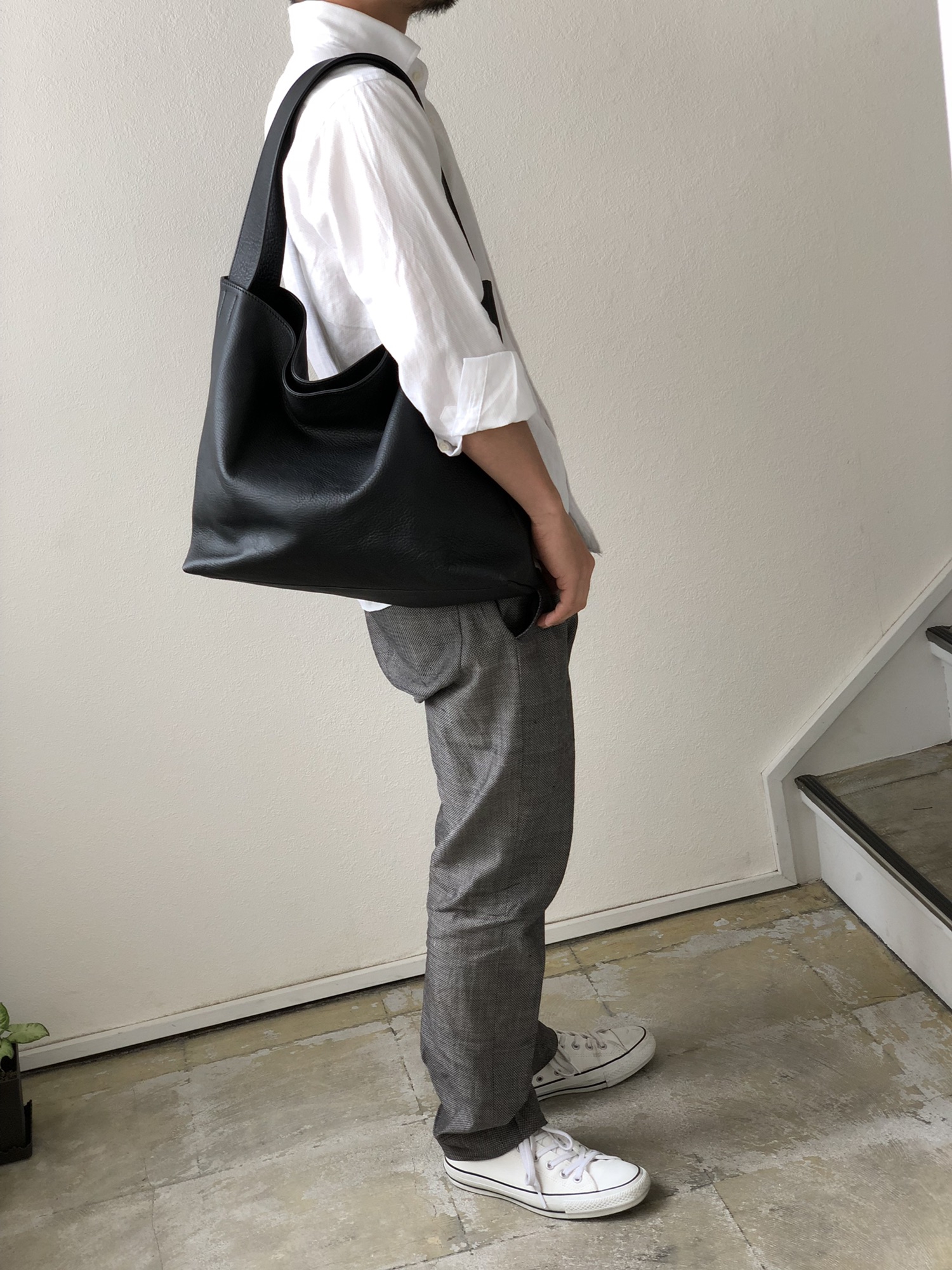 くたっとしたトートバッグ | Has|ビスポークの革製品。薬院の くたっとしたトートバッグ | Has|ビスポークの革製品。薬院の