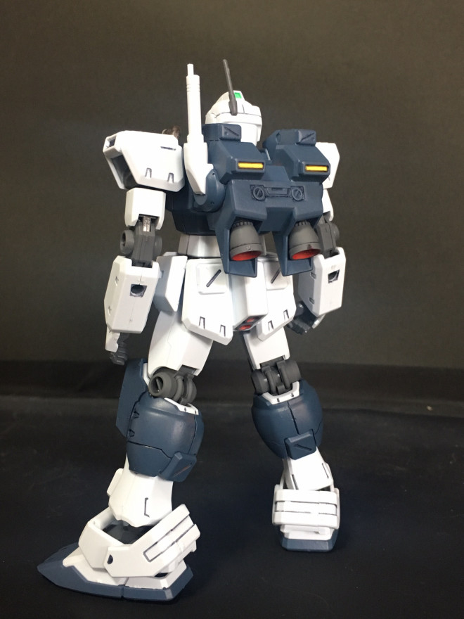 Hguc パワードジム オリジナルカラー Arrows Plamo