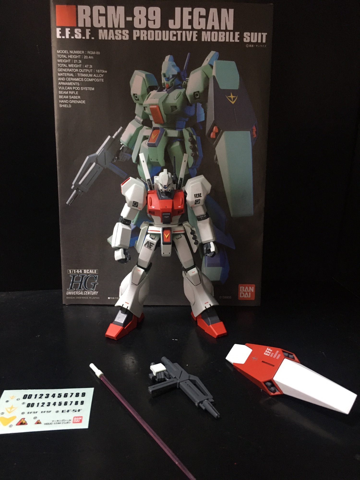 HGUC 1/144 RGM89 JEGAN ジェガン 先行配備機カラー | Arrows-PlaMo