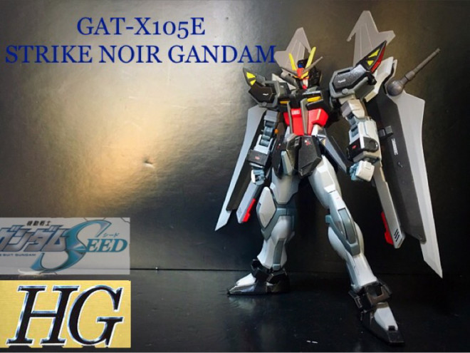 Hg 1 144 Gat 105e Strike Noir Gandam Arrows Plamo