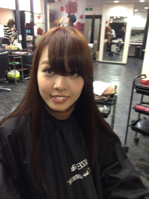 これで解決 前髪 をくるんと流したい Fukuda Ownd