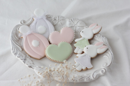 卵白不使用の米粉アイシングクッキーレッスン La Reve