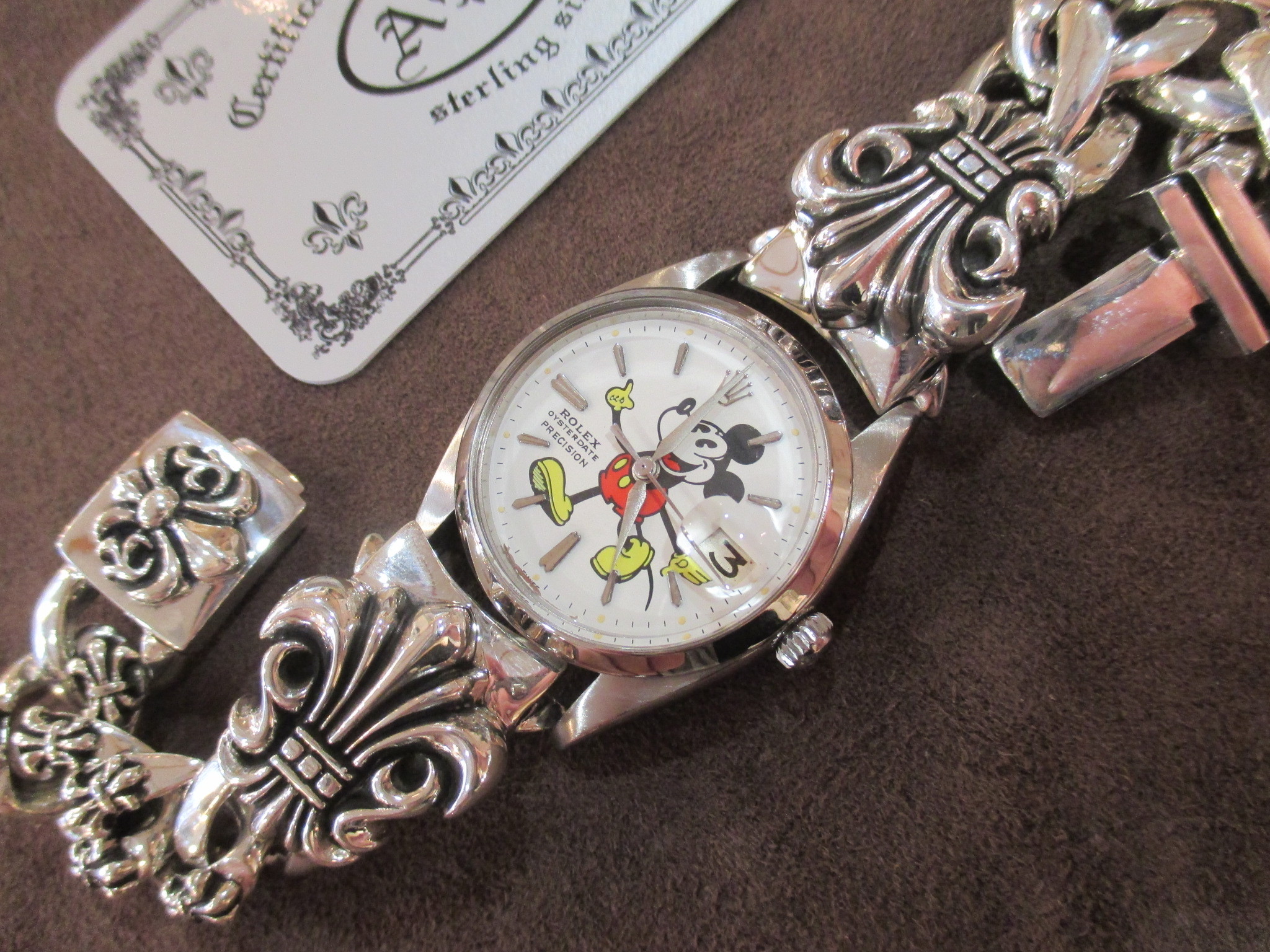 A＆G シルバーウォッチブレスレットが入荷しました | 松野時計店