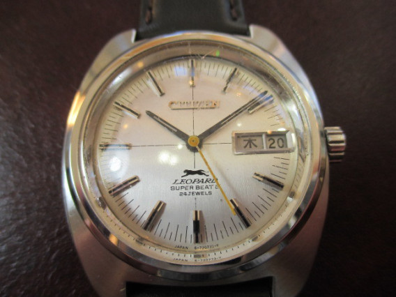 CITIZEN シチズン レオパール スーパービート8 自動巻 70
