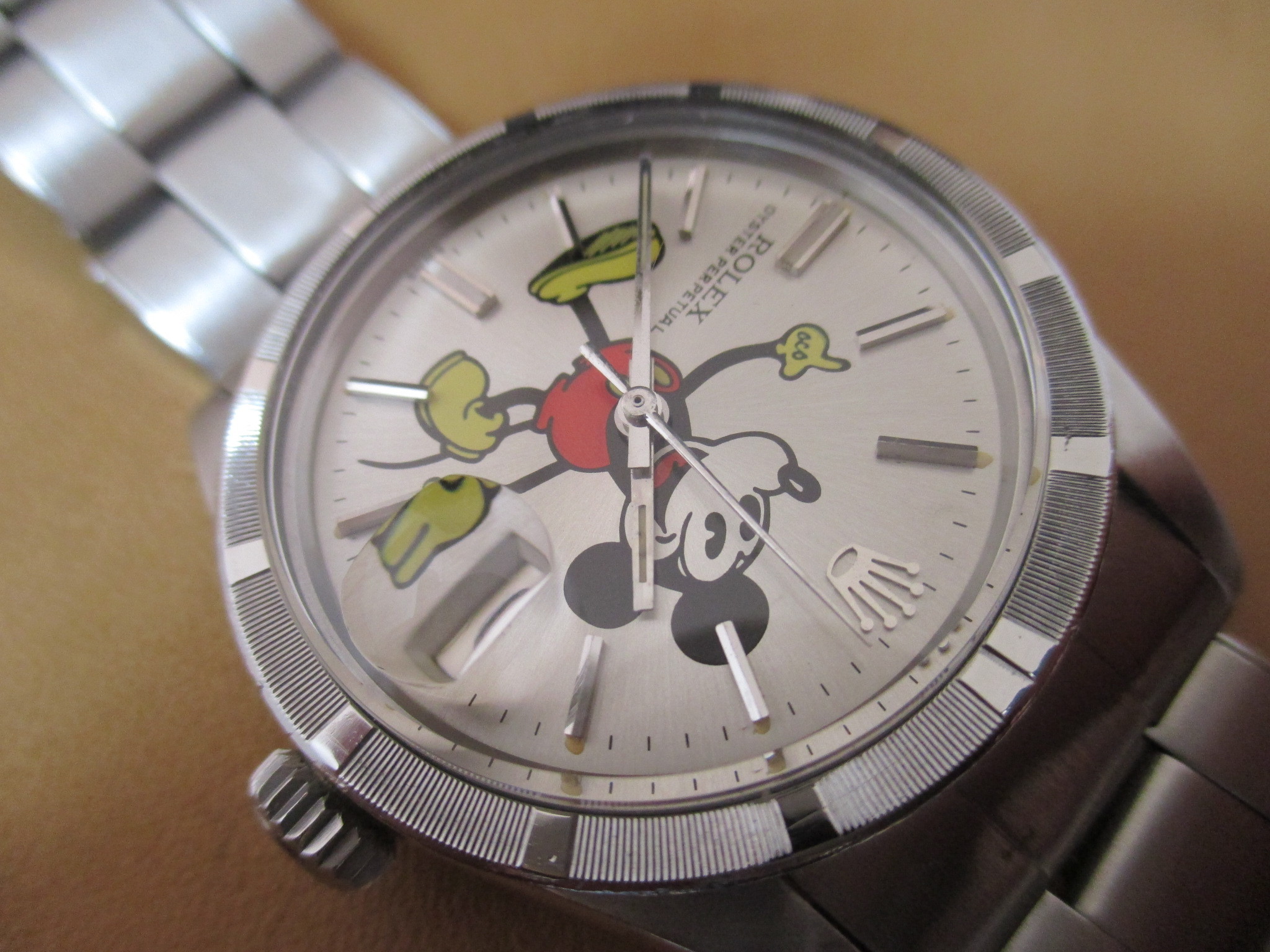 TUDOR チュードル チューダー リダン ミッキーマウス文字盤 自動