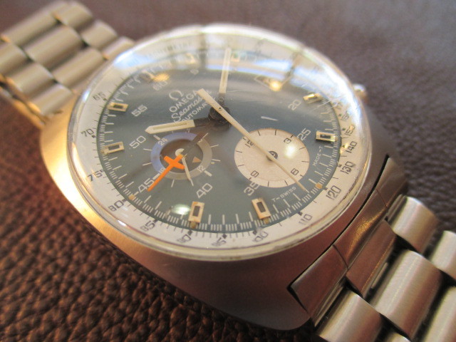OMEGA オメガ シーマスター ビンテージ・クロノグラフ 自動巻 74'Sが
