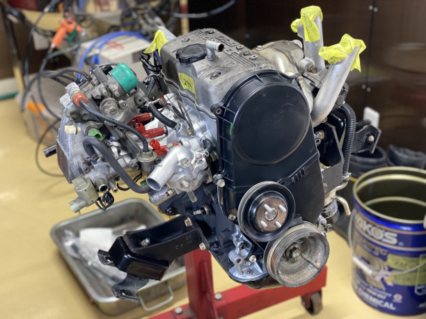 エンジンオーバーホール 組み立て ジムニー JA11 F6A SOHC | ジムニー 