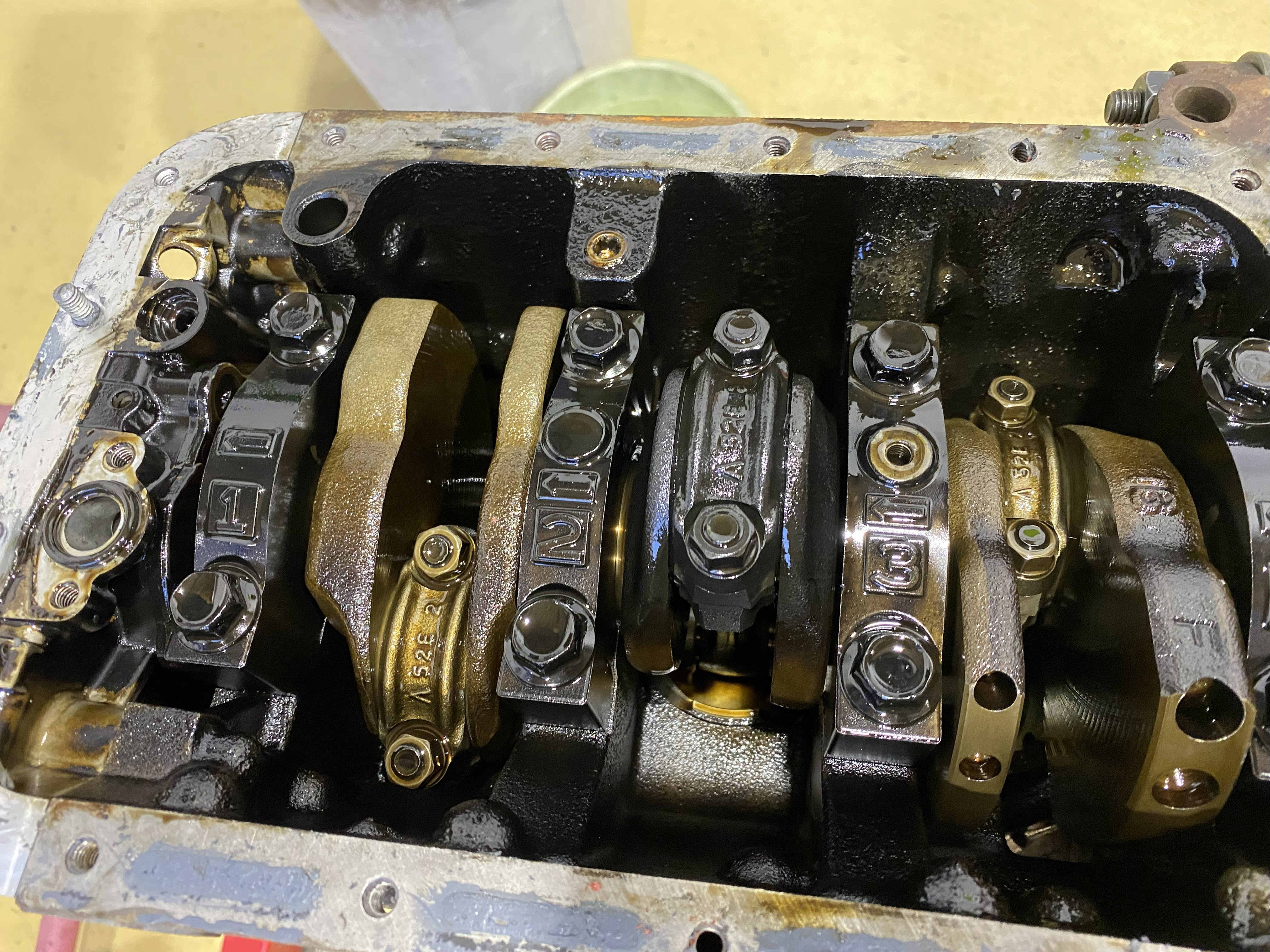 ジムニー ja11 純正 F6 エンジン 腰下 シリンダーのみ ジムニー