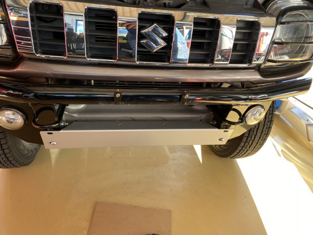 ジムニー ウインチ取り付け Jb23 Warn ジムニー専門店atorikaブログ