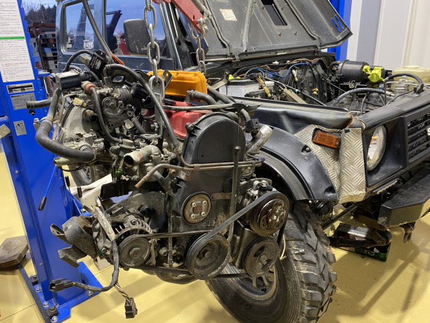 ジムニー Ja11 エンジンオーバーホール 分解編 ジムニー専門店atorikaブログ