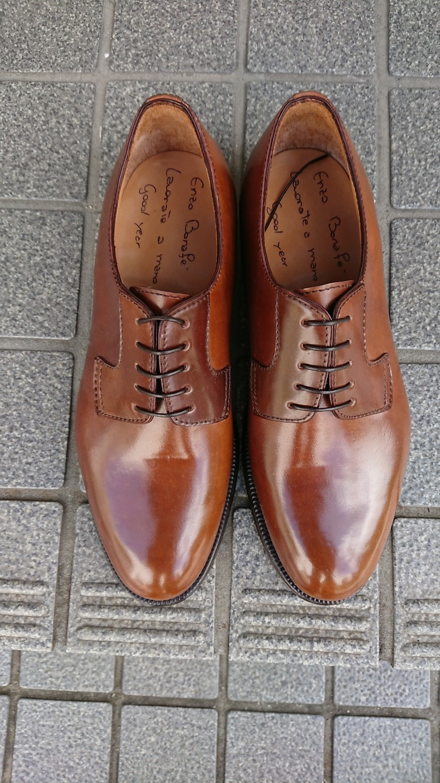 Enzo Bonafe 2911 PTB Bourbon Cordovan | 靴屋店主のひとり言