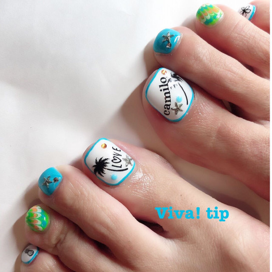ハワイフットネイル 辻堂のネイルサロン Viva Tip ビバティップ ハワイフットネイル 辻堂のネイルサロン Viva Tip ビバティップ