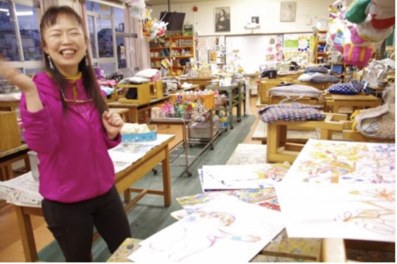 図工室探訪 墨田区立第一寺島小学校 餅 和子 先生 東京都図画工作研究会