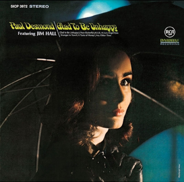 Paul Desmond, Glad to Be Unhappy | tommy flanagan fan club ポール・デズモンド 完全録音集