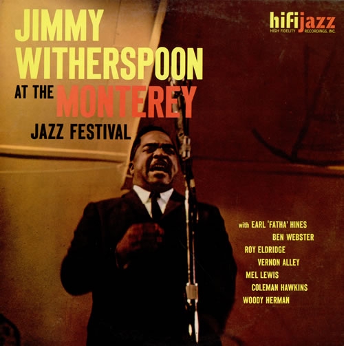 Jimmy Witherspoon at the Monterey Jazz Festival | tommy flanagan