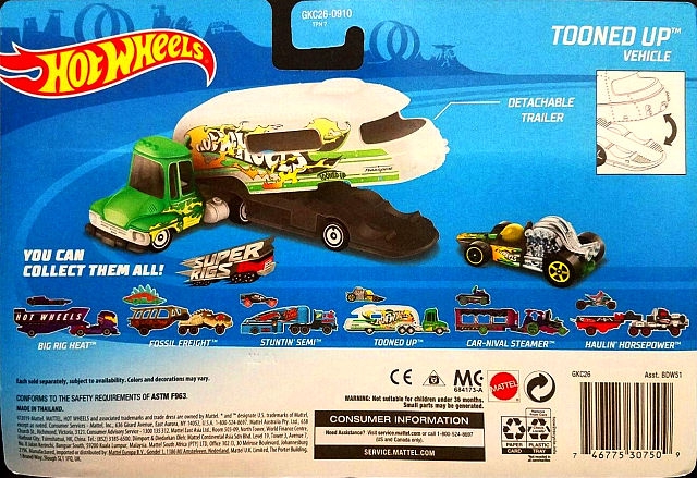 hot wheels big rig heat treasure hunt