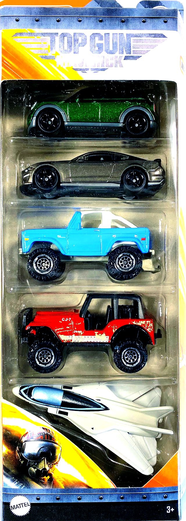 Matchbox 2020 Top Gun Maverick I & II 5Pack Diecast Model Mini Car 2