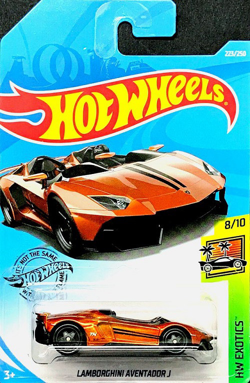 Hot Wheels 2019 Super Treasure Hunt Lamborghini Aventador J | Diecast Model  Mini Car 2