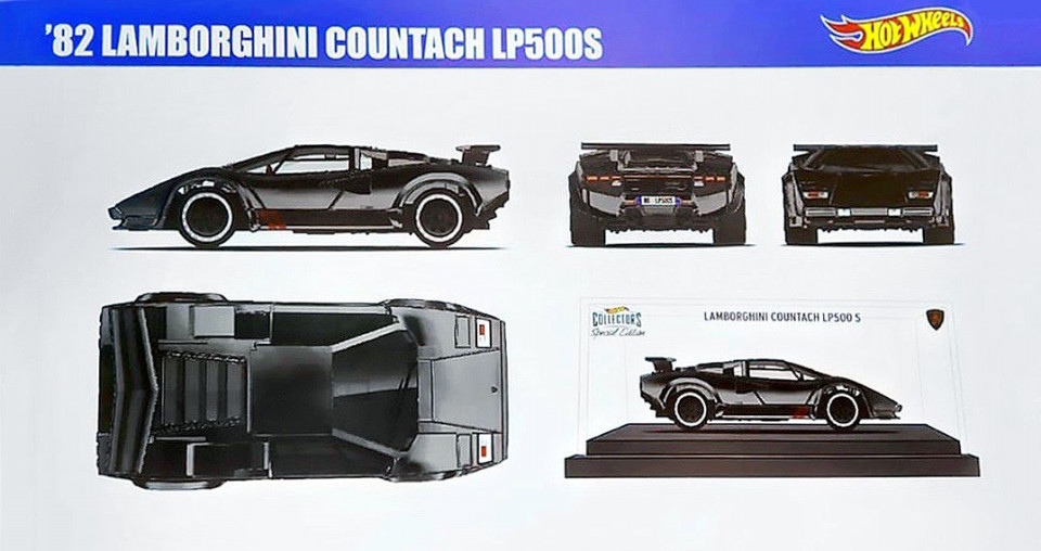 RLC 2020 '82 Lamborghini Countach LP500 S | Diecast Model Mini Car 2