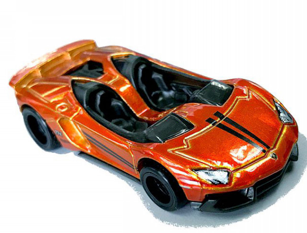 Hot Wheels 2019 Super Treasure Hunt Lamborghini Aventador J | Diecast Model  Mini Car 2