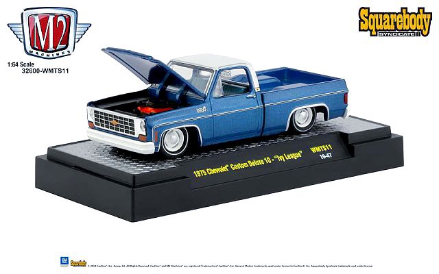 M2 Machines Walmart Exclusive Squarebody Syndicate 1973 Chevrolet