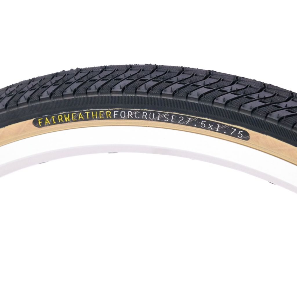 FAIRWEATHER フェアウェザーFOR CRUISE タイヤ26×1.75 FAIRWEATHER for cruise tire (black/skin) 26×1.75 | CYCLE&LIFE FAVORITE