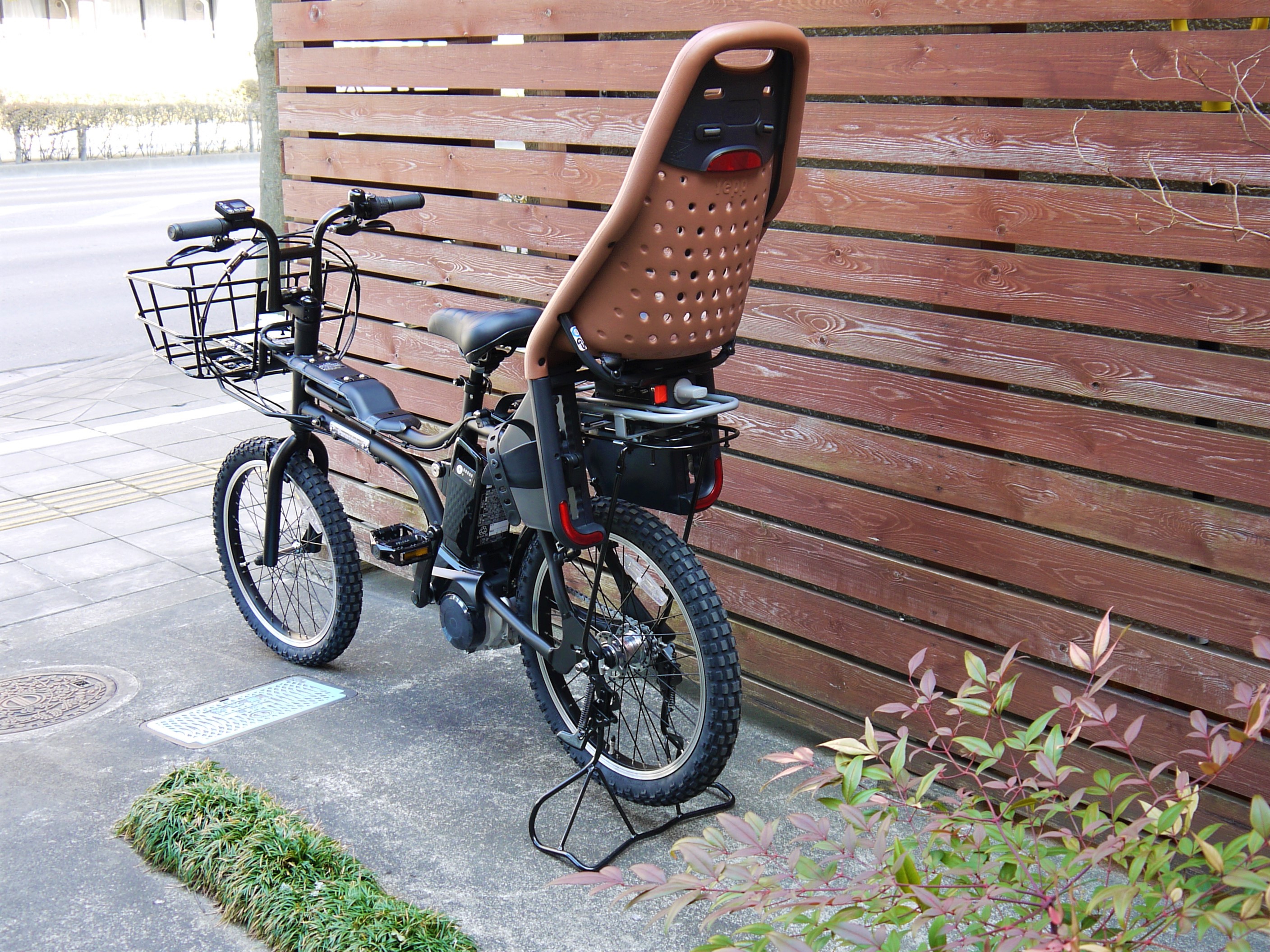 完成❣️素敵❣️bikke ビッケ フル整備済み 子供乗せ自転車 - 電動 