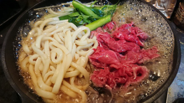 野郎飯流 すき焼きうどん 糖質オフうどん使用 年3月末までの野郎飯