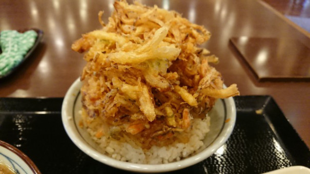 丸亀製麺で かき揚げ丼をやると こういう事になる 旧サイト 野郎飯