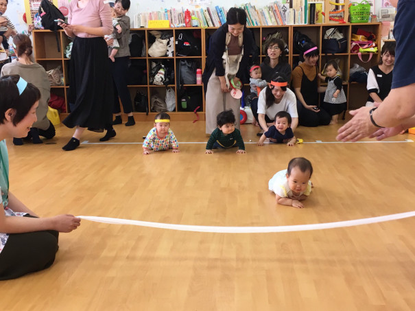 ミニ運動会を開催しました 子育て支援センター ぴよぴよ ミニ運動会を開催しました 子育て支援センター ぴよぴよ