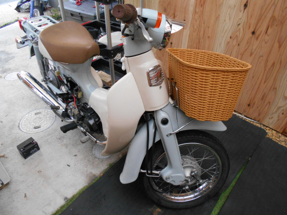 兵庫県神戸市から可愛いバイク リトルカブの点検作業依頼頂きました Monkey S Paw