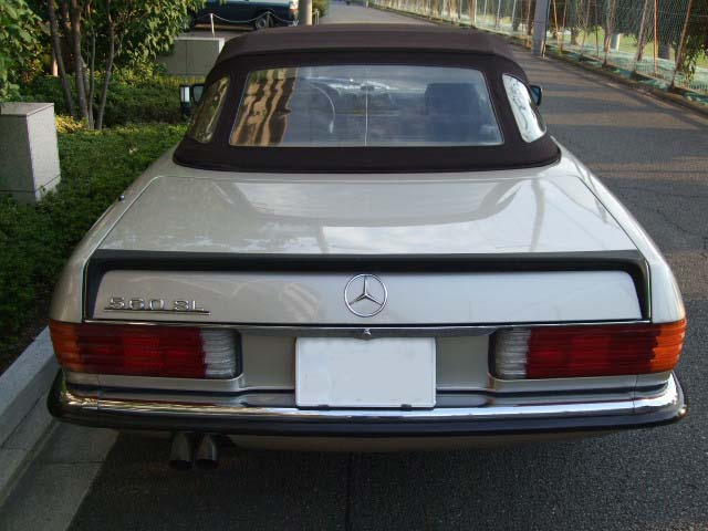 メルセデスベンツR107(86yシャンパンゴールド） | メルセデス夢工房LL