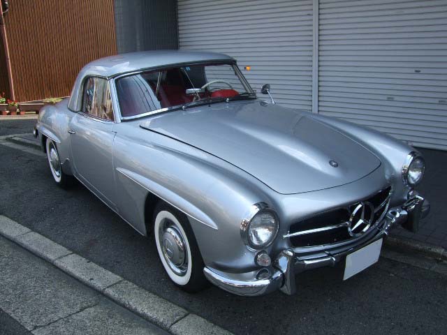 メルセデスベンツ190SL（シルバーアカ革） | メルセデス夢