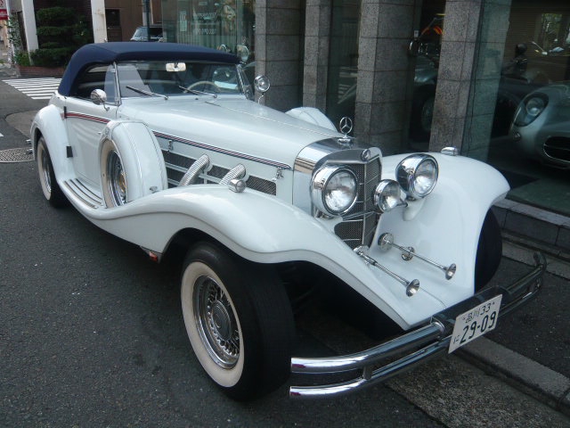 メルセデスベンツ540K（シロ／コン革）5・8 | メルセデス夢工房