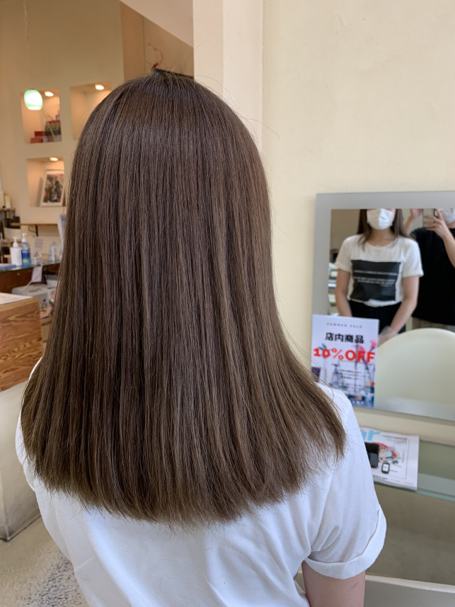 ブリーチなしでも透明感バッチリ Ryuhair