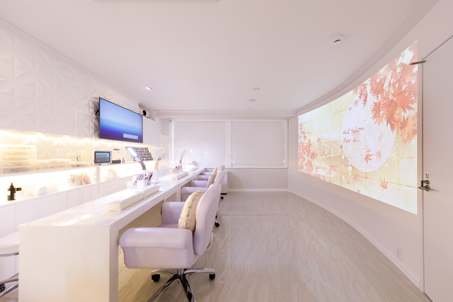 Nail Salon For U 上野 ネイルサロン 店舗内装のデザイン 設計 施工なら 株式会社田島創造所