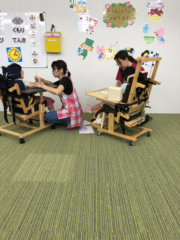 ここうぇる夏休み 室内編 重心児デイサービス ここうぇる