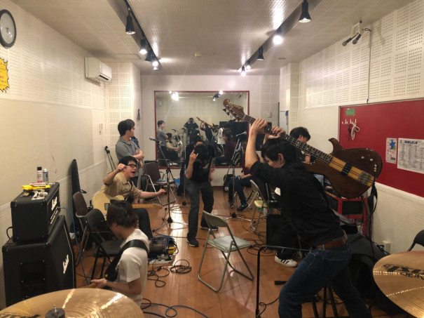 初のスタジオセッション会 Aloss Band Circle 札幌バンドサークル