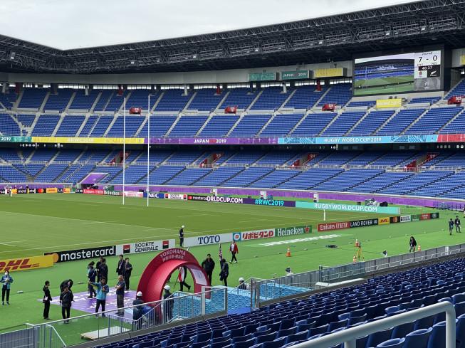 ラグビーワールドカップ お疲れさまでした イベント映像音響設営の株式会社ダイム 登録アルバイトスタッフ随時募集中