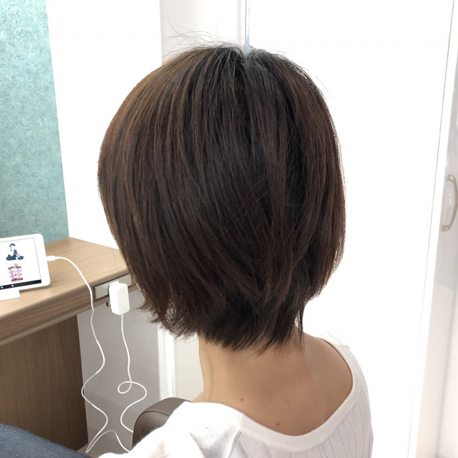 優しく見える ショートボブ 美容室 Ash 下北沢店 ブログ 優しく見える ショートボブ 美容室 Ash 下北沢店 ブログ