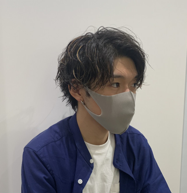 メンズパーマ必見 濡れ髪セット Ash 下北沢店 Blog