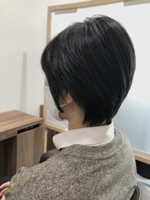 ロングヘアーからショートカットに大幅イメチェン 美容室 Ash 豊田店 ブログ
